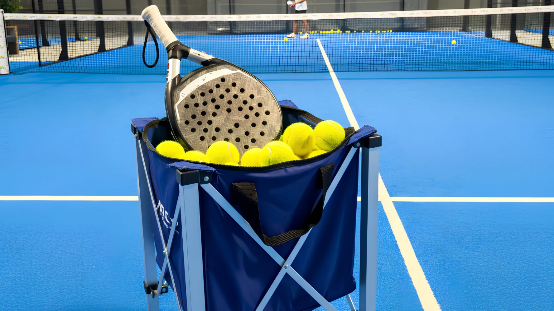 Padel: privilegiar a profundidade à velocidade no vólei