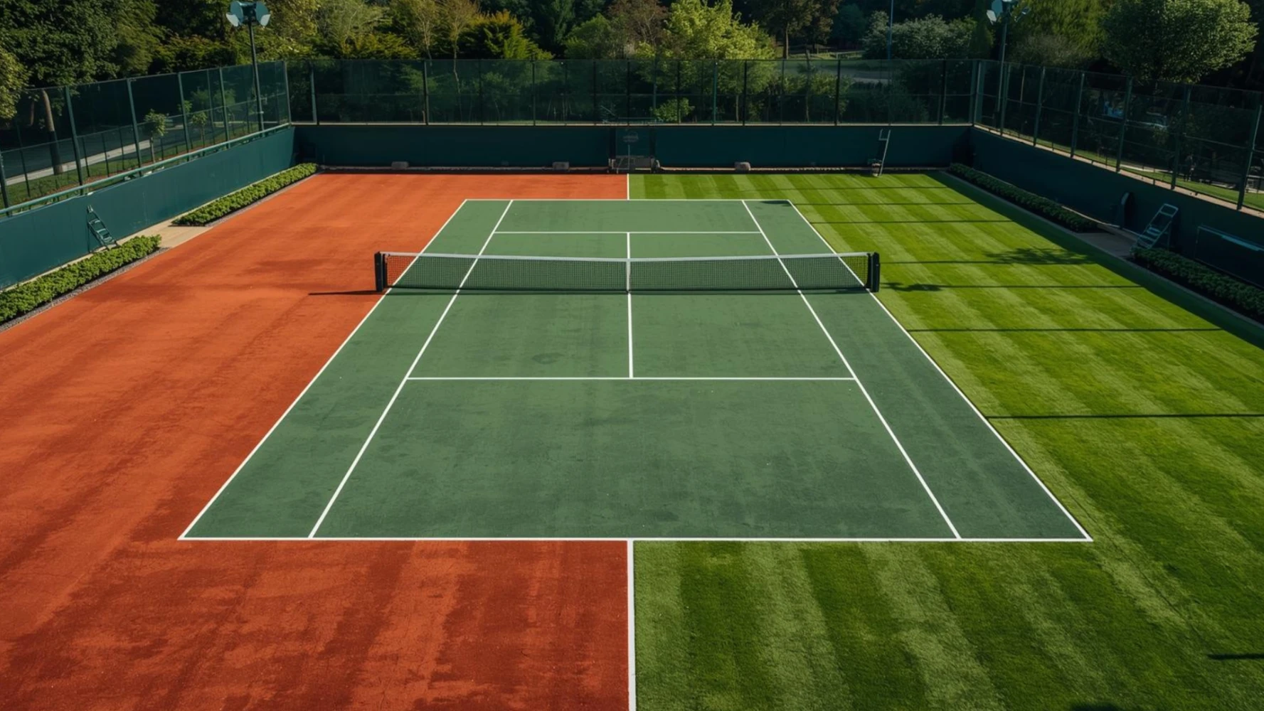Tennis : terre battue, gazon, dur... l'âme des surfaces