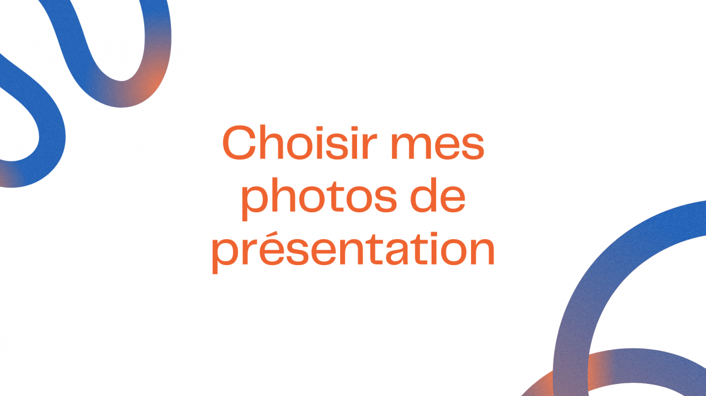 Choose my presentation photos